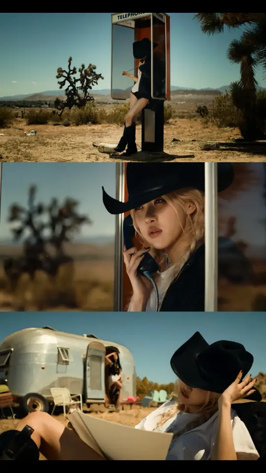 Cowgirl ROSÉ 🤠✨ #rosé #blackpink 