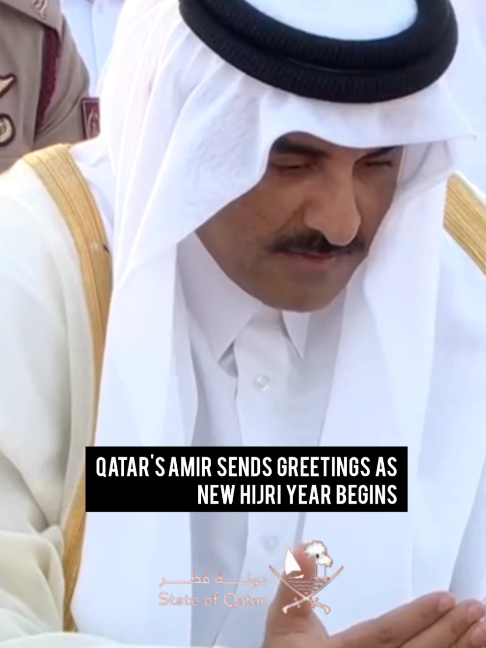 Qatar's Amir sends greetings as new Hijri year begins ..... Qatar's Amir Sheikh Tamim bin Hamad Al Thani has greeted leaders of fellow Arab and Muslim nations. Official moon-sighting committees confirmed the crescent of Muharram, the first month of the Islamic calendar, on the evening of June 25, marking the start of 1 Muharram 1447 AH on Thursday, June 26. #Qatar🇶🇦 #sheikhtamim #islamicyear #doha2025 
