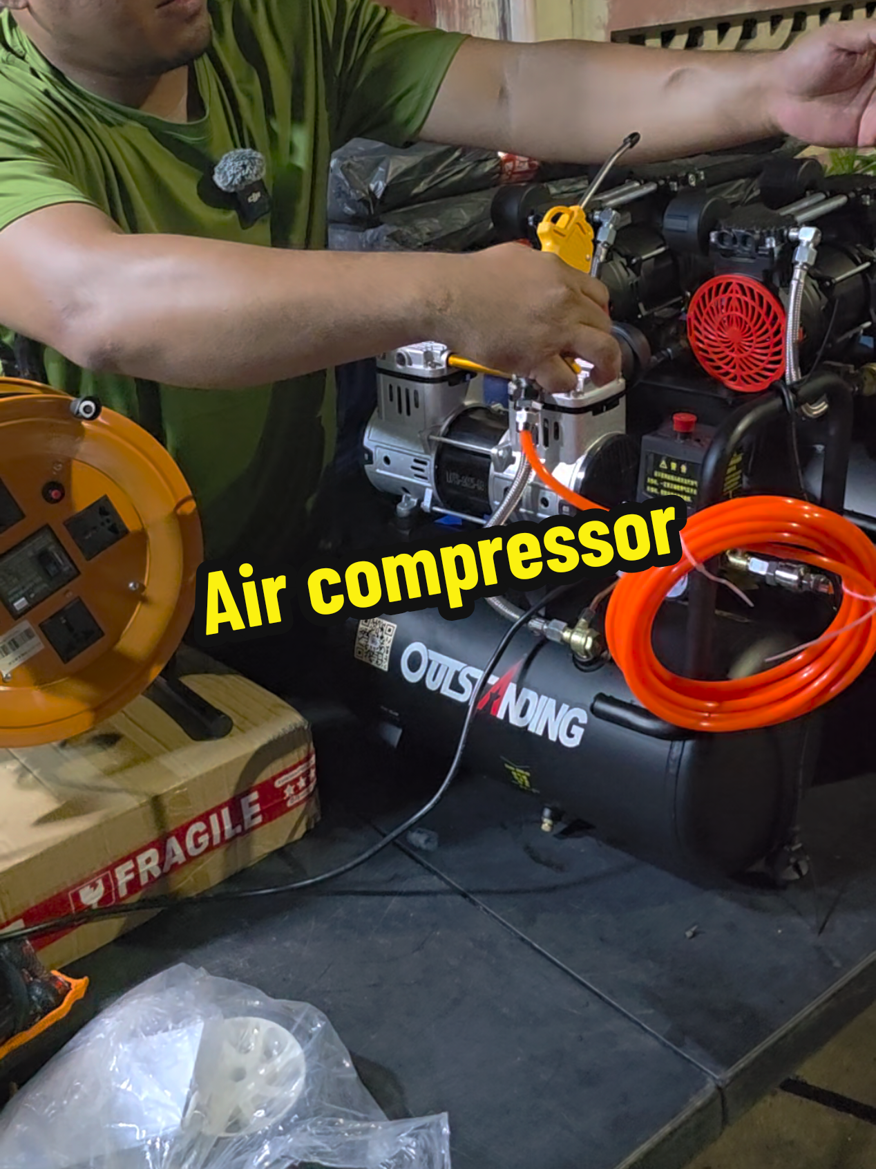 Air compressor heavy duty 8 litter 30 litter 50 litter #aircompressor #oilfreeaircompressor 