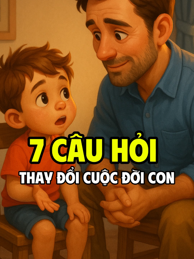 7 câu hỏi nếu hỏi con bạn, nó sẽ giúp thay đổi tư duy và cuộc đời của con #nuoicondungcach #daycon #sachhay #concai #chame 