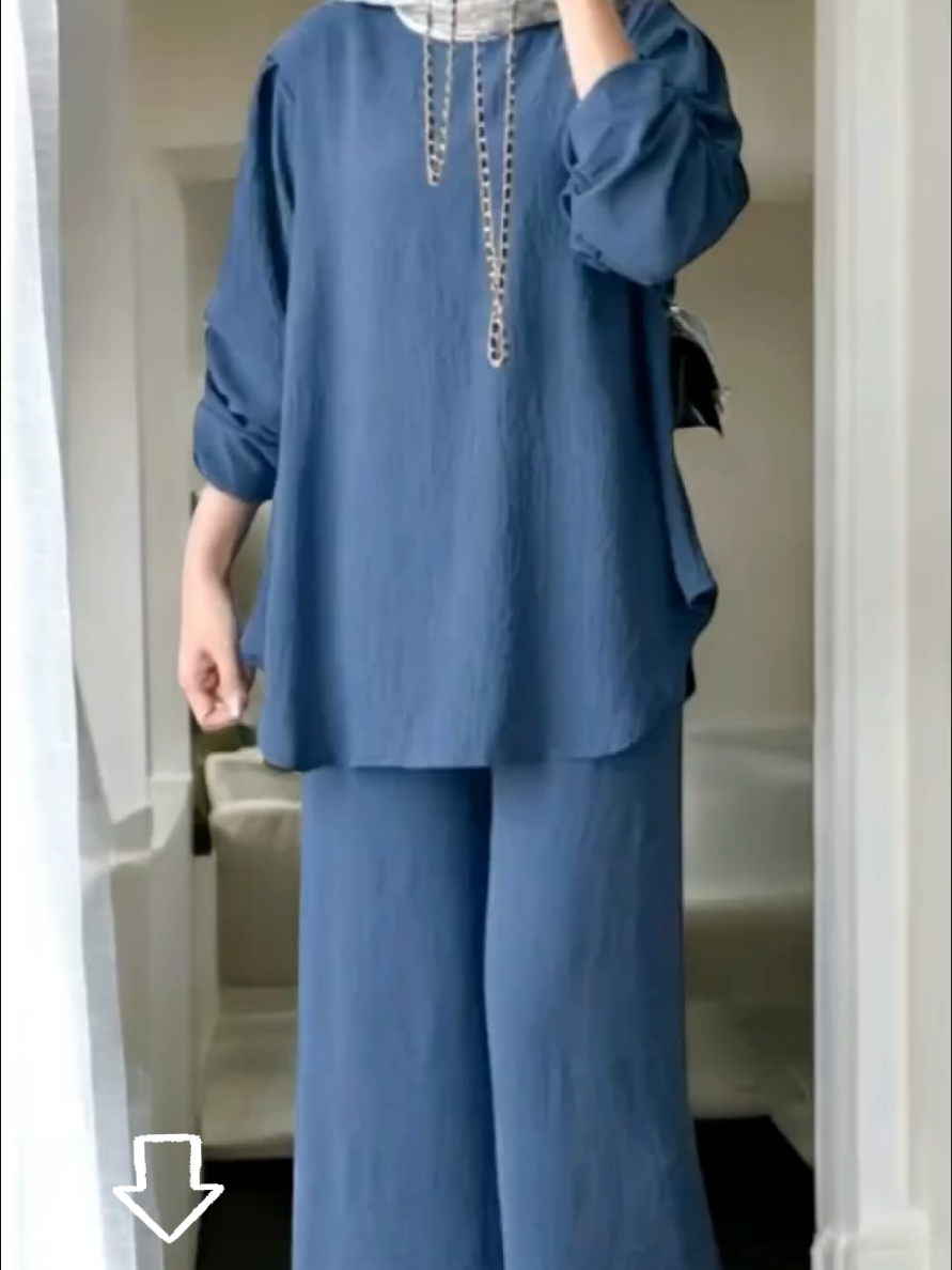 Raveena Crinkle Set - Setelan Modis Tangan Kerut Nyaman & Stylish #RaveenaSet #SetelanCrinkle #BajuWanitaTerbaru #OotdHijab #TunikModern #BajuKekinian #FashionWanita #SetelanNyaman #TampilStylish #SetelanMuslimah #BajuHarianElegan #SetelanCewekHits 