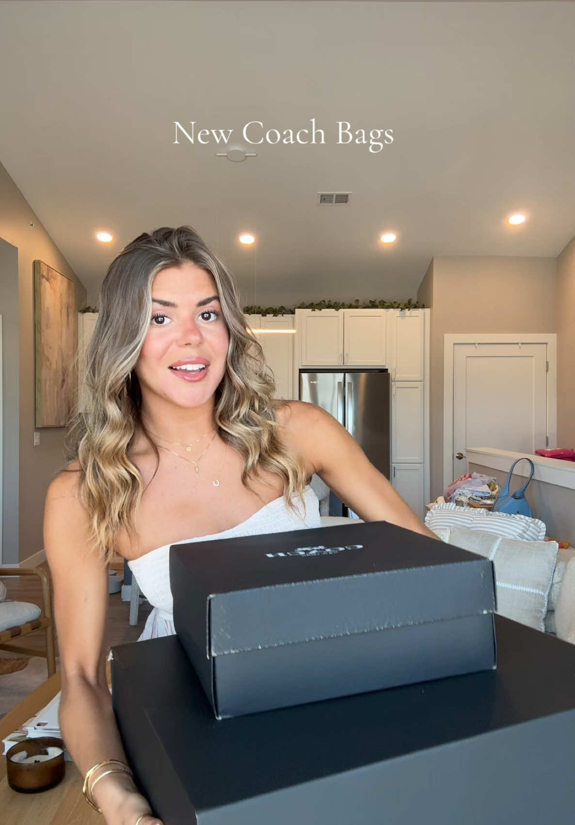 I fear I am in love with @Coach 👜✨ #CoachNY #ad #unboxing #newbag 