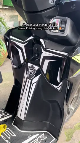 Honda Click Inner Fairing Sticker! proteksyon na, napa angas pa ang motor mo! maraming kulay to na available! ❤️😍 #hondaclick #hondaclickaccessories #hondaclickinnerfairingsticker 