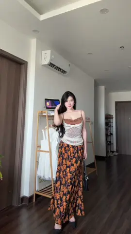 Gu thướt tha lại còn hoa lá 🍂