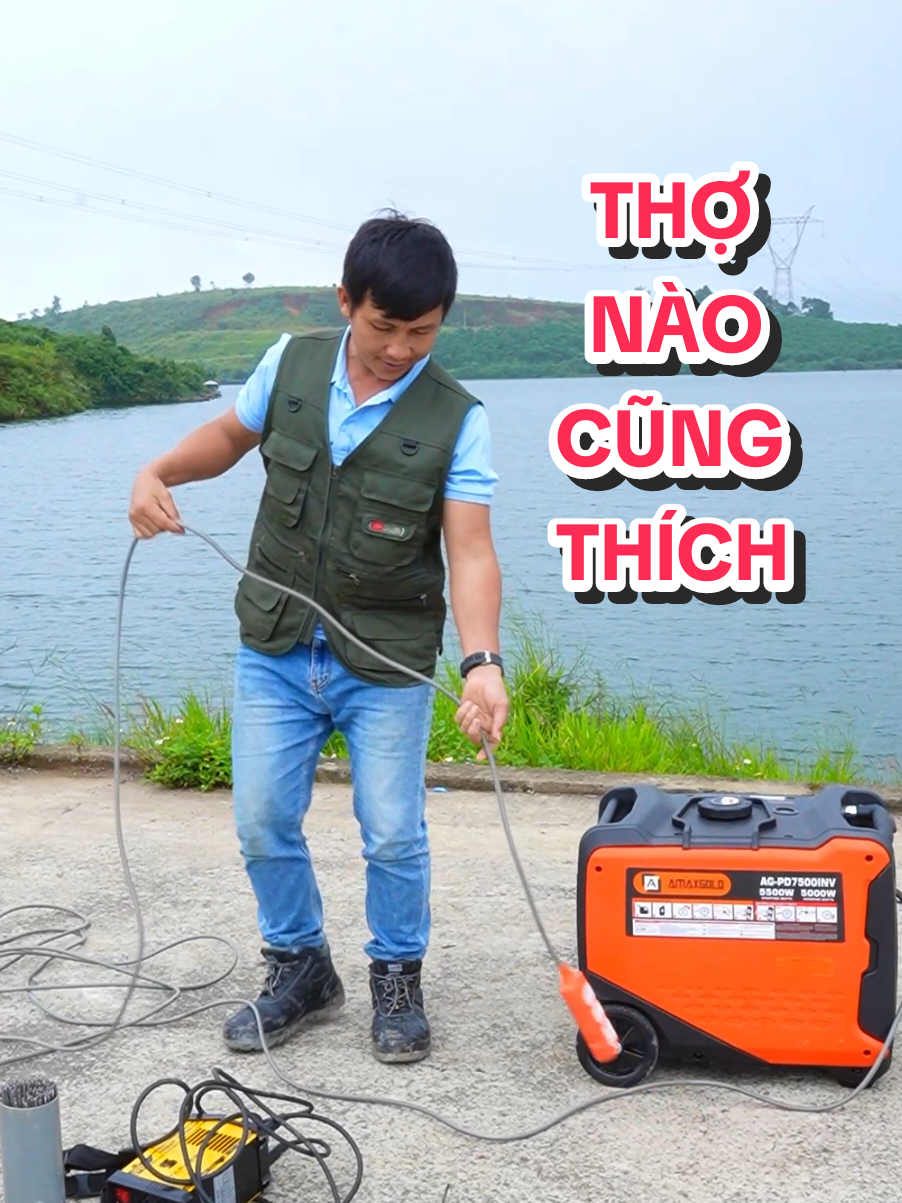 thợ nào cũng sẽ thích chiếc máy hàn này. #binhdiennang1 #thohan #thosat #mayphatdien #mayphatdieninverter #mayhan #jacpro 