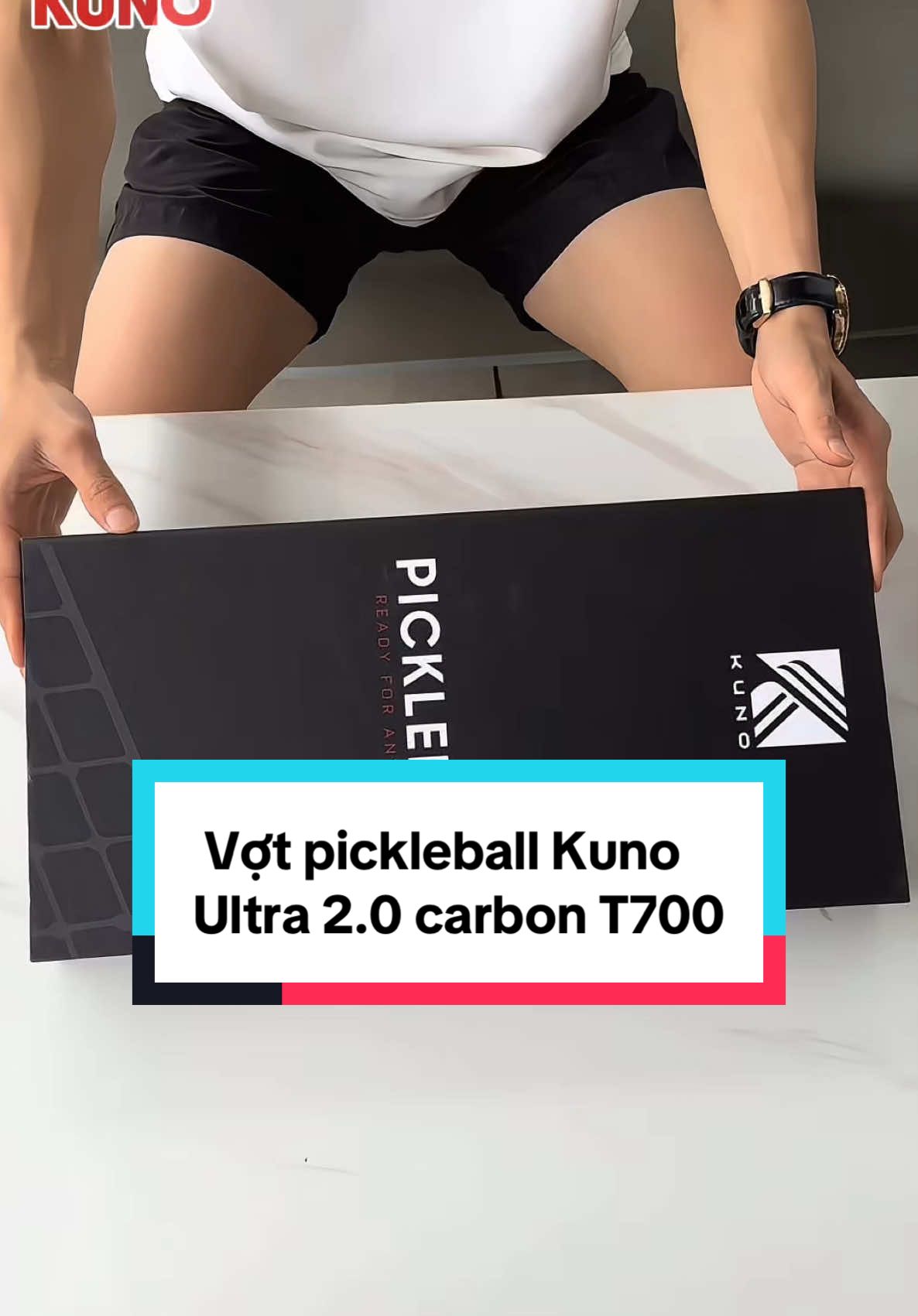 Vợt pickleball kuno ultra 2.0 full carbon T700  #ngochuongthethao #ngochuong #xuhuong #votpickleball #kunoultra20 