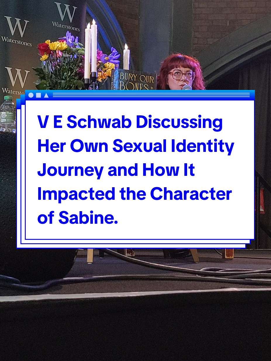 V ESchwab Discussing Her Own Experiences impacted the character of Sabine in the book #veschwab #fyp #BookTok #buryourbonesinthemidnightsoil #buryourbonesinthemidnightsoilrelease #vicious #addielarue #darkershadeofmagic 