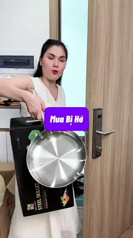 Chảo chống dính inox #goccuaquynh #trend #dodungnhabep 