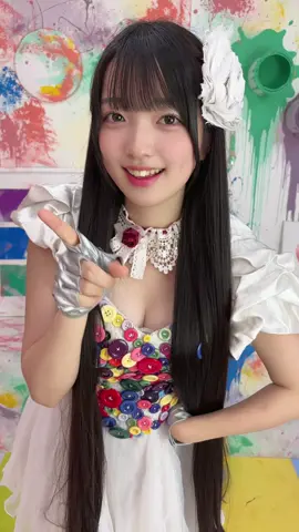 かみながあ #アイドル #fyp #09 #白色担当 #jk #昨日誕生日 #スーパーロングヘア #おすすめ 