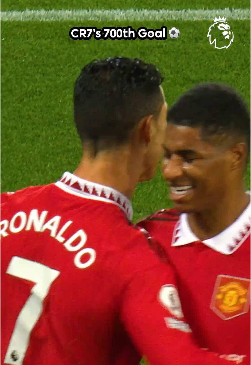 Cristiano Ronaldo’s final goal for @Manchester United was also his 700th club career goal 😎 #PremierLeague 