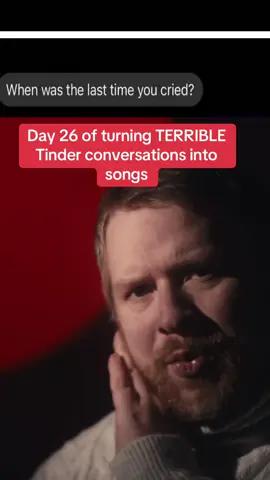 He nipped this convo in the bud #datinglife #funnysong #tindermusical #tindersong 