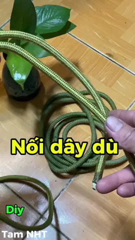 Nối dây dù tròn chắc chắn #meovatvathuthuat #xuhuongtiktok #dungcuhoanglong #daydu