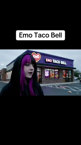 Guys I went to emo Taco Bell had to do a vlog 🖤 #Tatcha #tacobell #emogirls #emogirlsoftiktok #paramore 