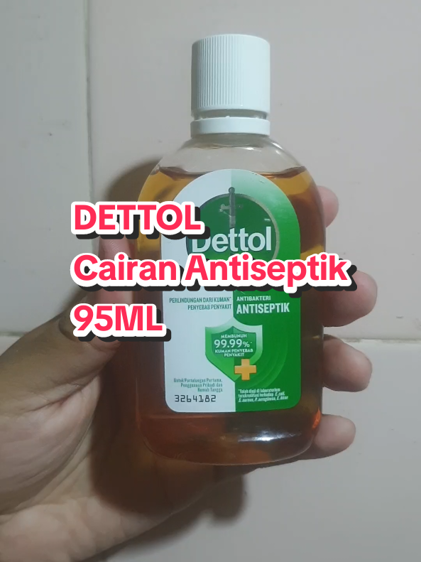 Dettol Cairan Antiseptik 95ML #dettol #arshakahall 