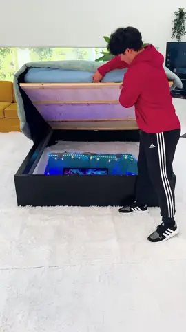 I Built A Secret Room under My Bed!