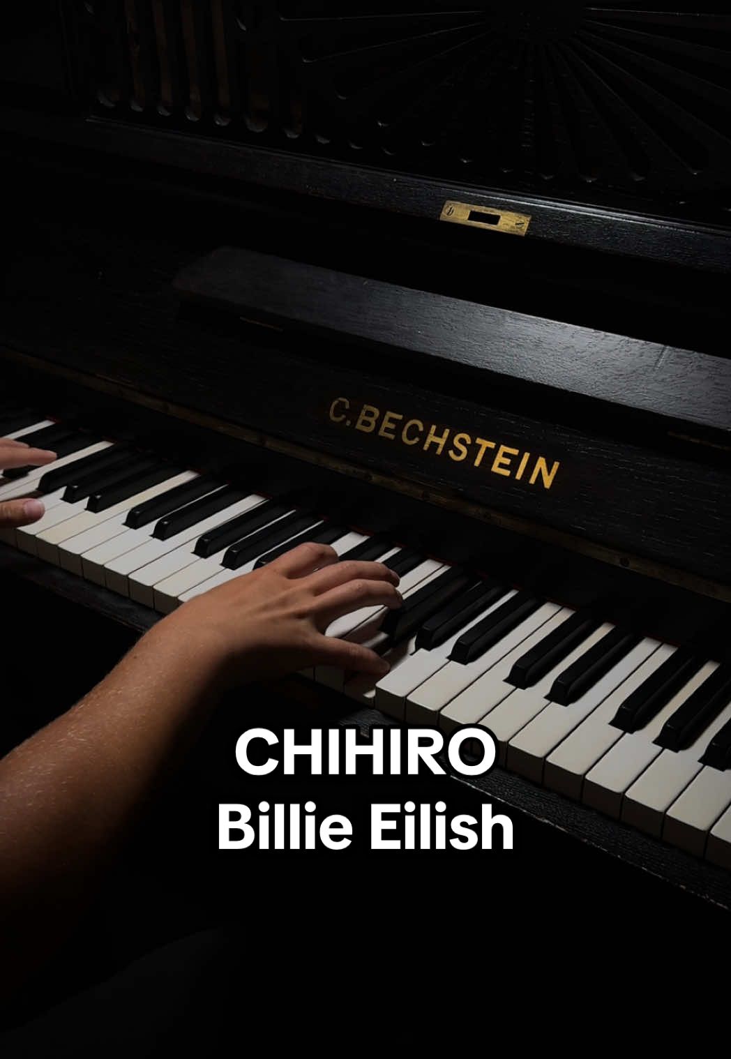 CHIHIRO🎶  #chihiro #billieeilish #hmhas #pianocover #piano #fyp 