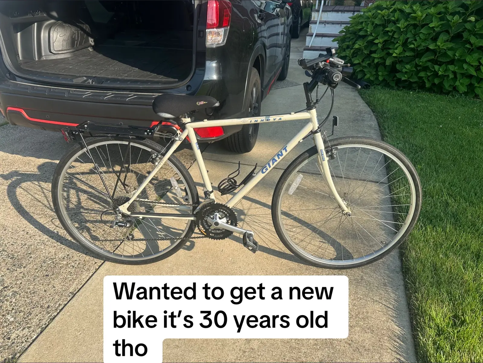 When the new bike is older than the rider.  #airball #cycling #Fitness #bike #fyp #viral #trending #soulsurvivor #holyairball #holyfreakingairball