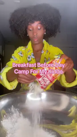 Breakfast Before Day Camp For My Kiddo #panckes #hotcakes #fyp #fyp  #momhack  #viralvideo  Good Morning 🌞  All items available click Walmart storefront⬇️ https://walmrt.us/48QicTZ 🍯🥄🥣 Have a blessed and safe day ❤️🙏🏾