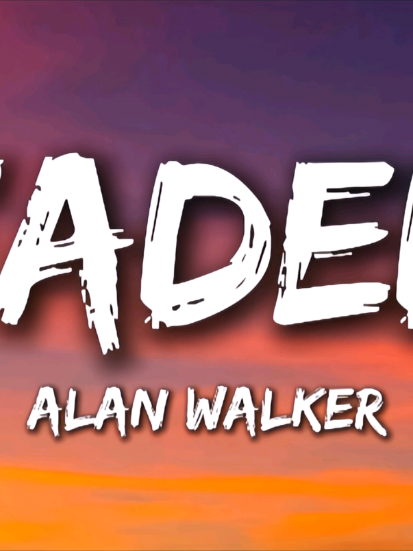 Alan Walker - Faded (Lyrics) #alanwalker #faded #music #lyrics 
