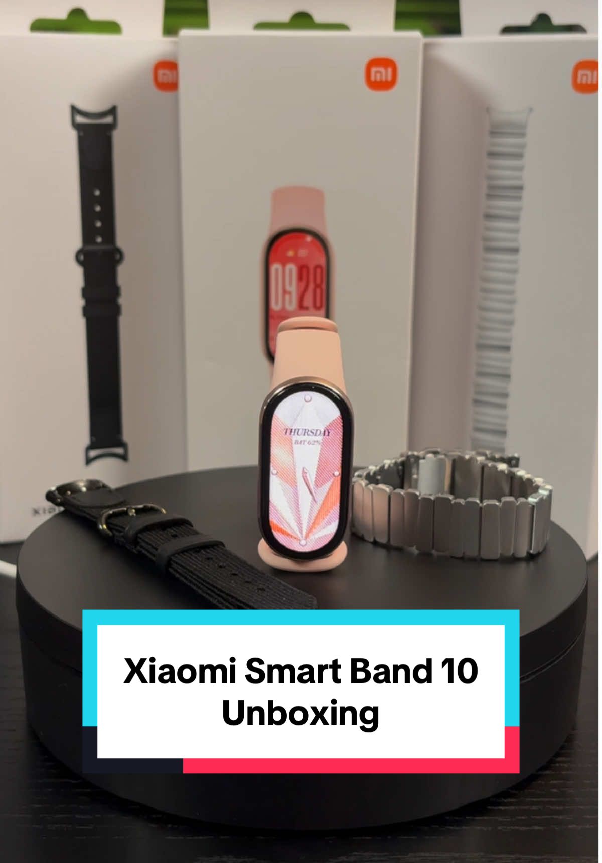 The new Xiaomi Smart Band 10 fitness tracker sports a stunning 1.72-inch AMOLED display, with over 150 workout modes, and has upgraded heart rate broadcast for real-time activity tracking! Available with the asymmetrical and silk knitted straps, this adds plenty of style to physical wellbeing! #Xiaomi #XiaomiSmartBand10 #FitInStyle #SmartWatch #Fitness #WhatToBuy #fyp #fypシ 