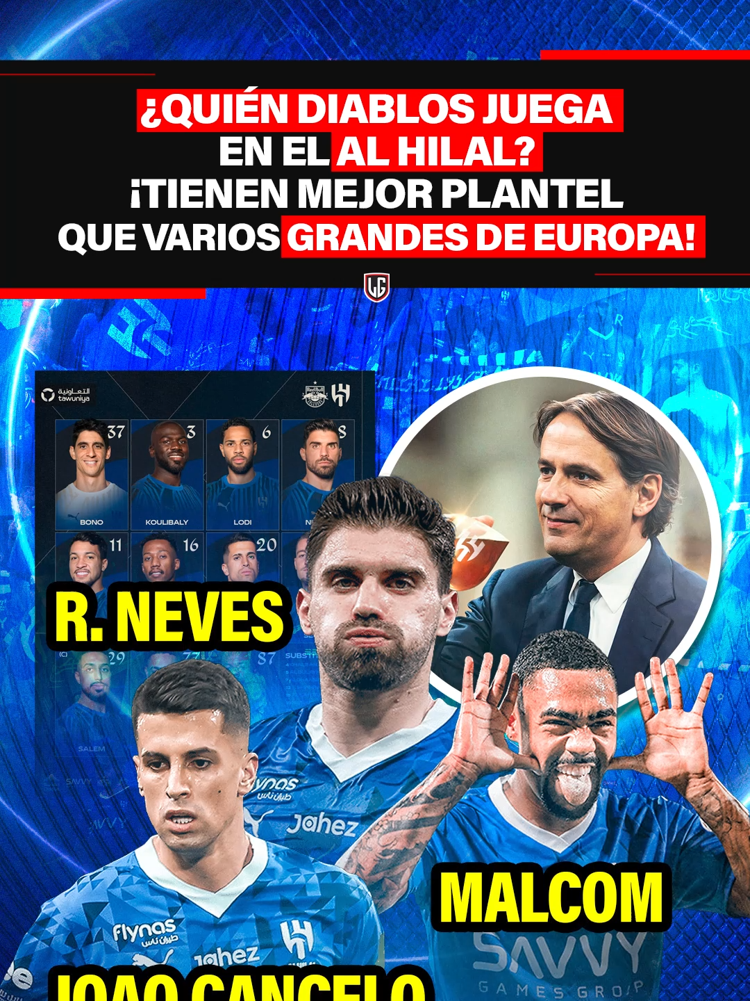 ¿QUIÉN DIABLOS JUEGA EN EL AL HILAL? ¡Tienen mejor plantel que varios grandes de Europa!🤔🔥 @scarlettsalazarmx #futbol #fyp #fypp #TikTokDeportes #tiktokfootballacademy #tiktokfutbol #nevess #malcom #alhilal #mundialdeclubes