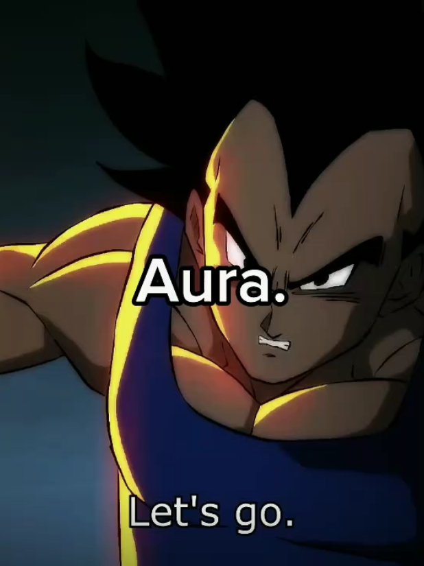 Aura. #dragonballz  #Anime #vegeta  #superman #dbz  #aura #esencia #goku 