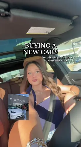 not ready to leave Tesla🥲 #tesla #newcar #buyinganewcar #teenentrepreneur #mercedesbenz #teslamodel3