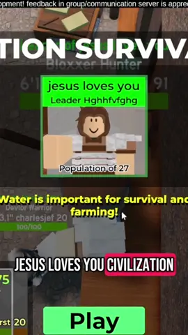 Another sad civilization survival game story. #roblox #robloxstory #sadstory #civilizationgame #civilizationsurvivalgame 