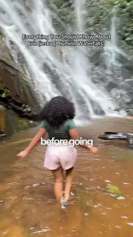 Everything you need to know before you embark on they trip to Erin Ijesha☺️ The waterfalls is definitely my highlight, so beautiful🥰 and note, if you only make it to level 3, you’re not weak you’re just wise. The real view is peace of mind😂 Would you be visiting? Please let me know☺️ #Hiking #erinijesha #olumirinwaterfalls #adventure