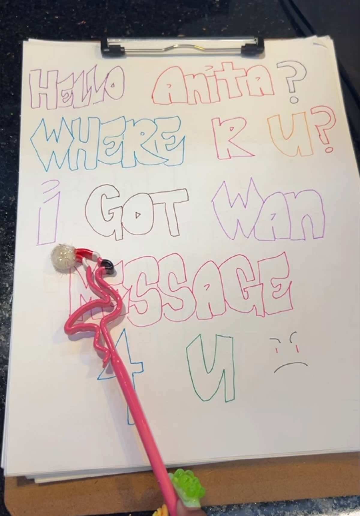 I got wan message for YOU 🫵🏾 #fyp #foryoupage #fypシ #fyppppppppppppppppppppppp #fypシ゚viral #guyanatiktok🇬🇾 #trinidadtiktok #carribeantiktok #westindian #jamaicatiktok #westindies #trinitok #jamaica #guyana #trinidad #carribean #hindu #writing #cursive #script 