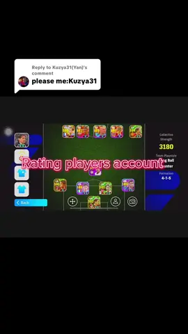 Replying to @Kuzya31(Yan) day 34 of rating players account comments your username name like and follow for more #rating #creatorsearchinsight #fyp #VIBES_efootball #pes2021 #goviral #foryoupage #efootballmobile #views 