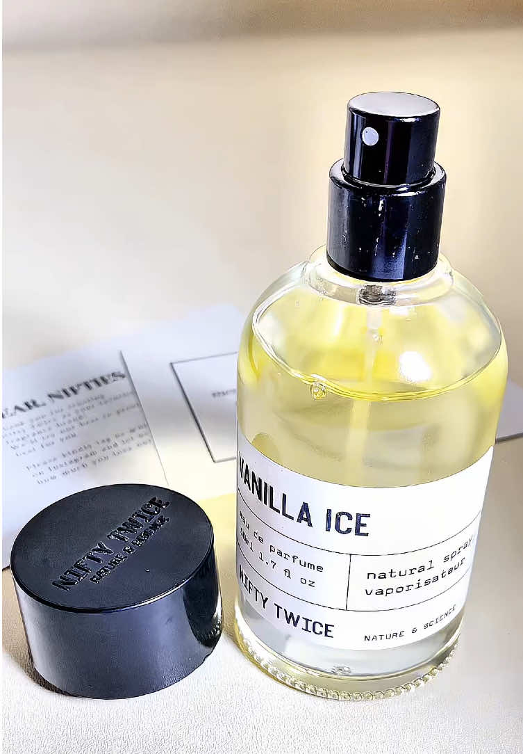 Yang suka parfum vanilla wajib coba ini #parfum #parfumviral #vanilla #vanillaice #niftytwice 