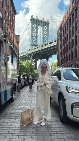 This Range Rover almost  spoiled me the whole content hah!  #grwm #OOTD #dumbobrooklyn #dumbonyc #summeroutfit  grwm summer outfit, summer fashion inspiration, hot weather styling, casual chic summer look, summer wardrobe ideas, fashion content creator, trendy summer outfits, seasonal outfit styling, nyc summer fashion, summer ootd ideas