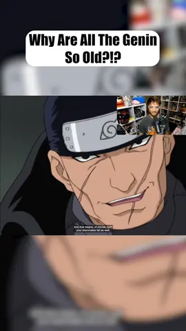 Why Are All The Genin So Old?!? #anime #weeb #manga #nchammer23 #naruto #narutoshippuden #boruto