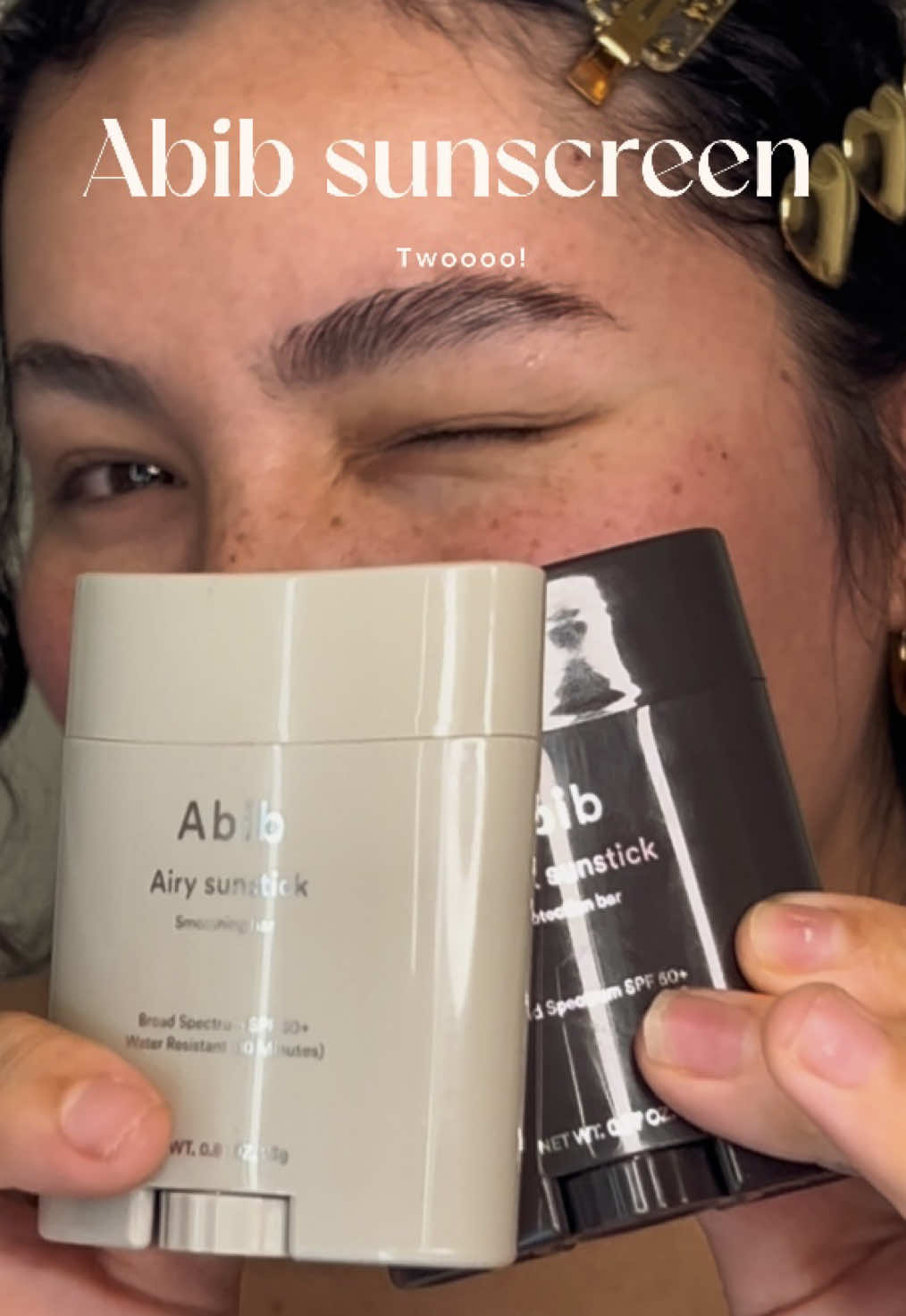 Skin first. Sun always. Abib glow, on the go✨🤍 #abib #abibsunstick #abibskincare #sunstick #sunscreenstick #dailyspf  #ButterSkin #nonsticky #mattefinish #glowfinish #kbeauty #koreanskincare #fyp  @Abib Cosmetics #Amazonbeauty #Amazonbeauty @4am.kr #4amkr    