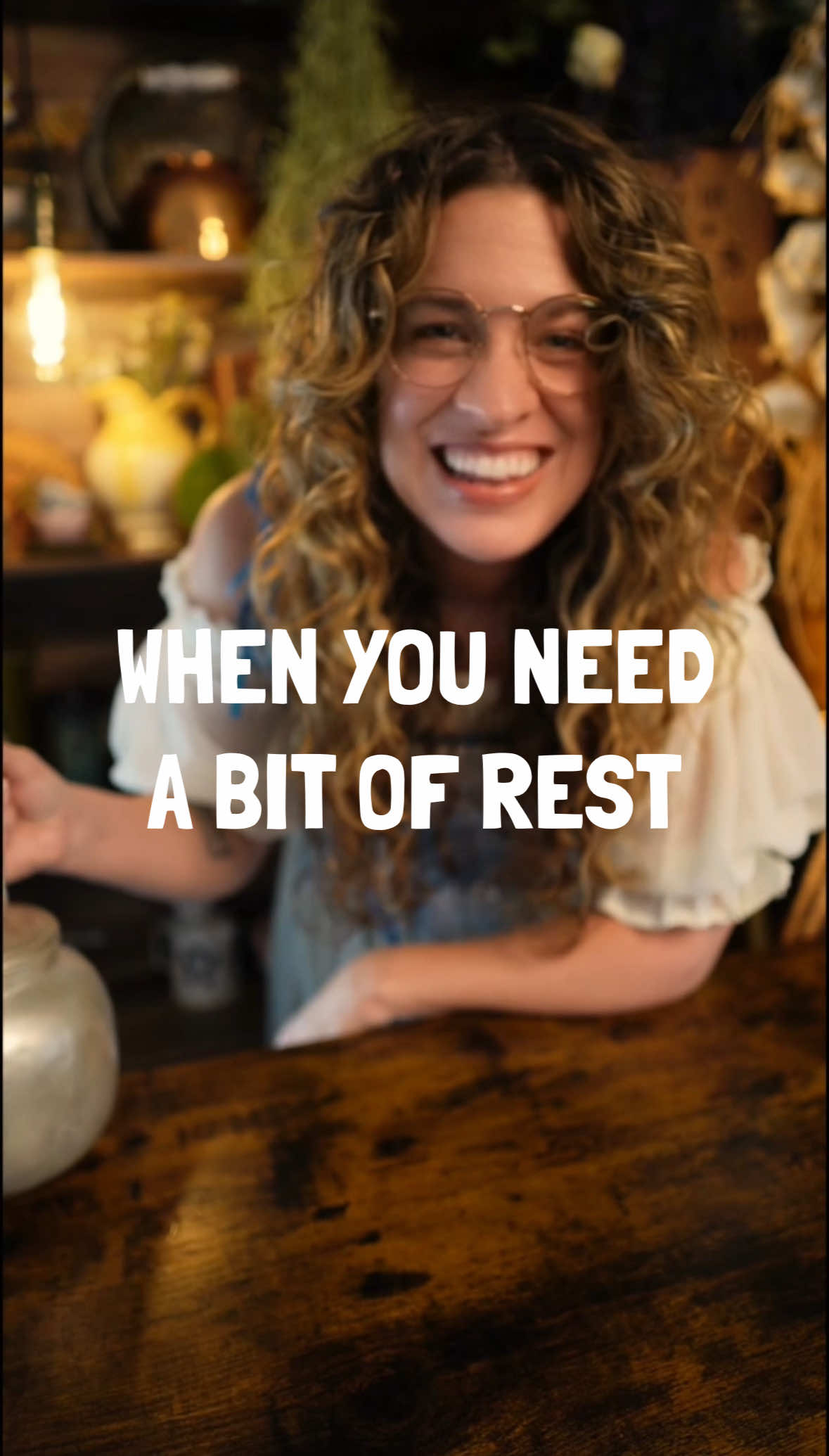 Deep breath, my friend. You’re not alone. Rest for tonight and tomorrow will look a bit brighter, I know it. Don’t give up just yet. ✨🌱 #megstearoom #asmr #taverntok #tearoom #BookTok 