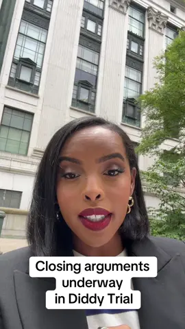 In just days #Diddy will learn his fate. Prosecutors now breaking down to jury why he’s guilty. #diddytrial  *sorry tiktok won’t let me add captions 