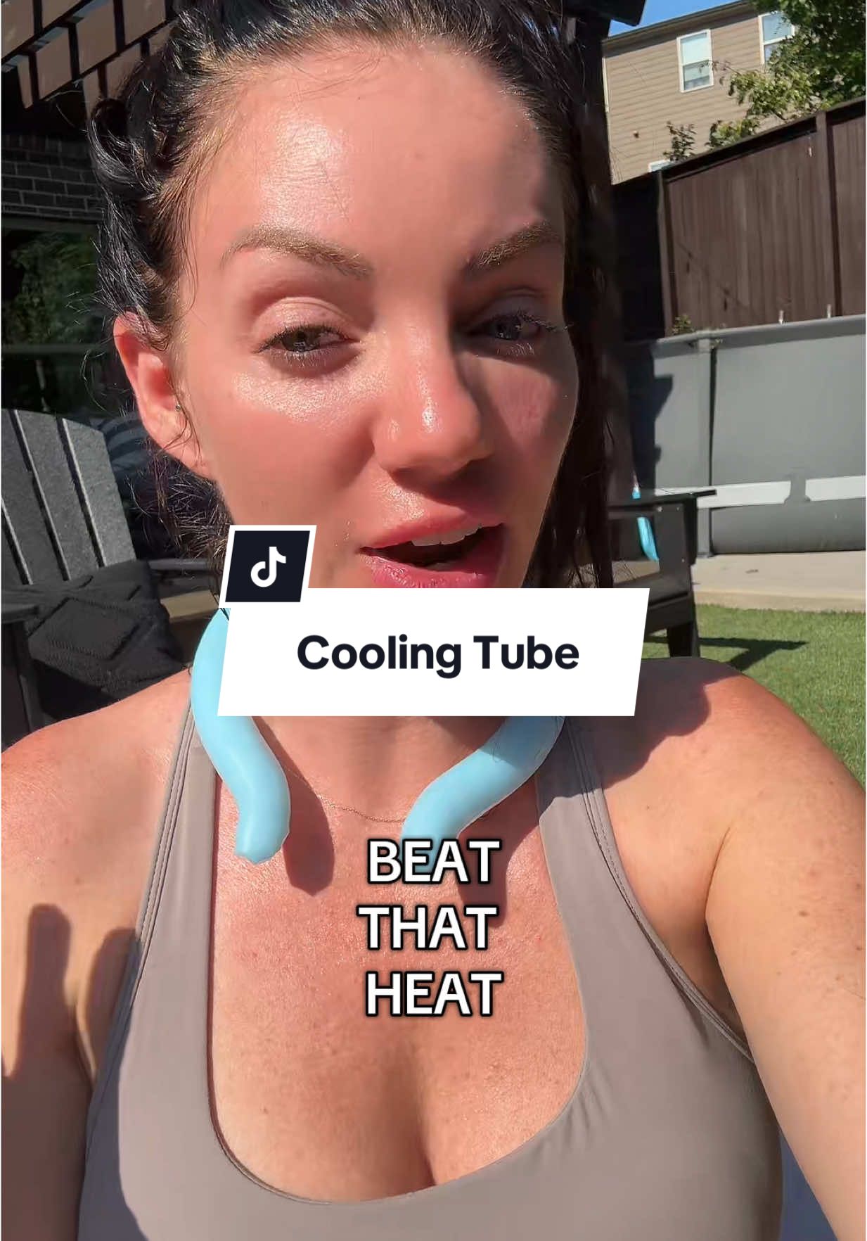 Life changing #coolingtubeneck #cooling #beattheheat #Summer #ttsdelight #tiktokshopcreatorpicks  #dealsforyoudays #tiktokshoprestock #toptierjune