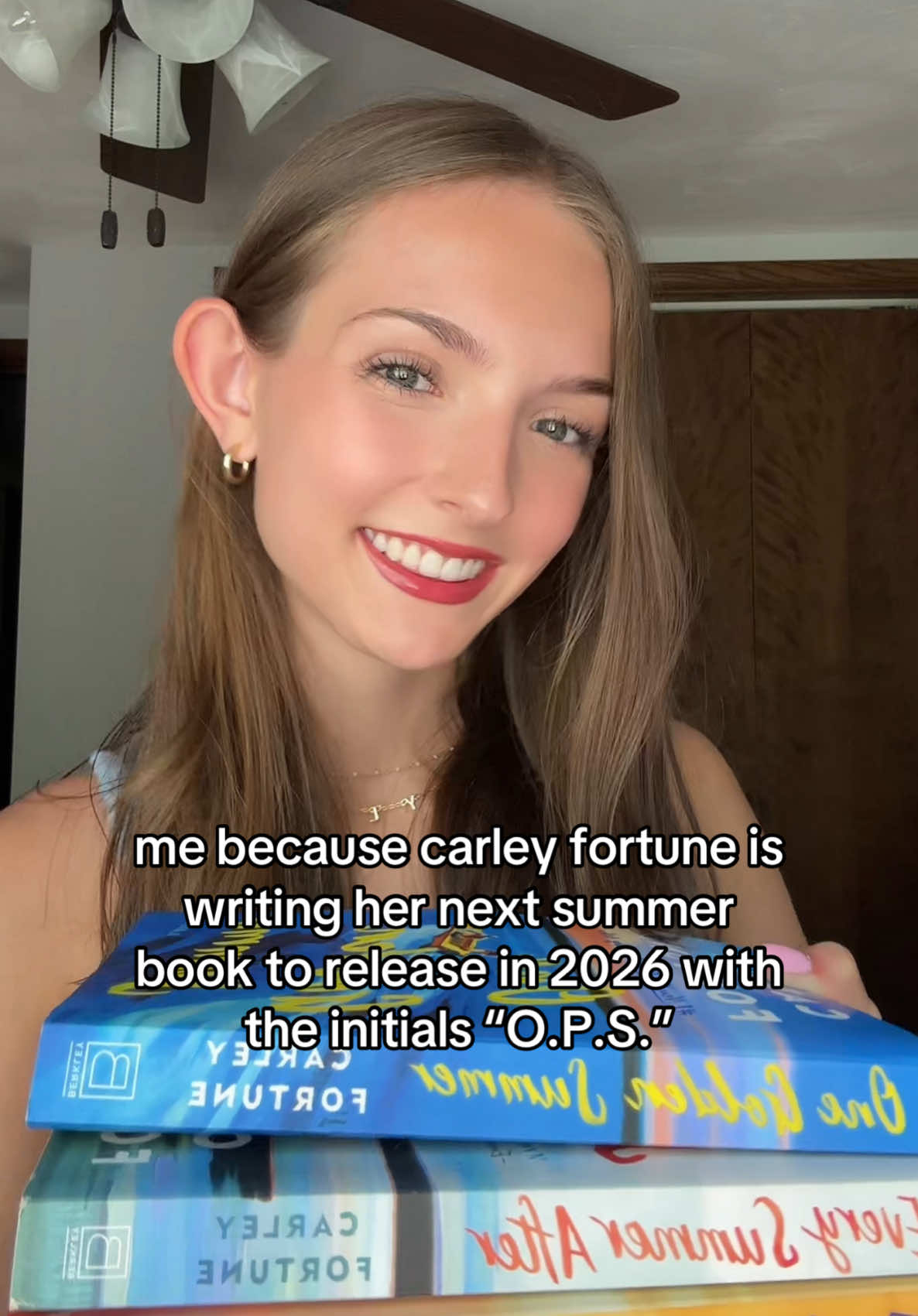 carley fortune fan club (she never confirmed it’s a summer book but COME ONNNN) #carleyfortune #BookTok #onegoldensummer #booktoker #romancebooks #summerbooks 