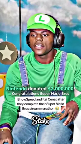 IShowSpeed and Kai Cenat after they complete their Super Mario Bros stream marathon 😭 #ishowspeed #kaicenat 