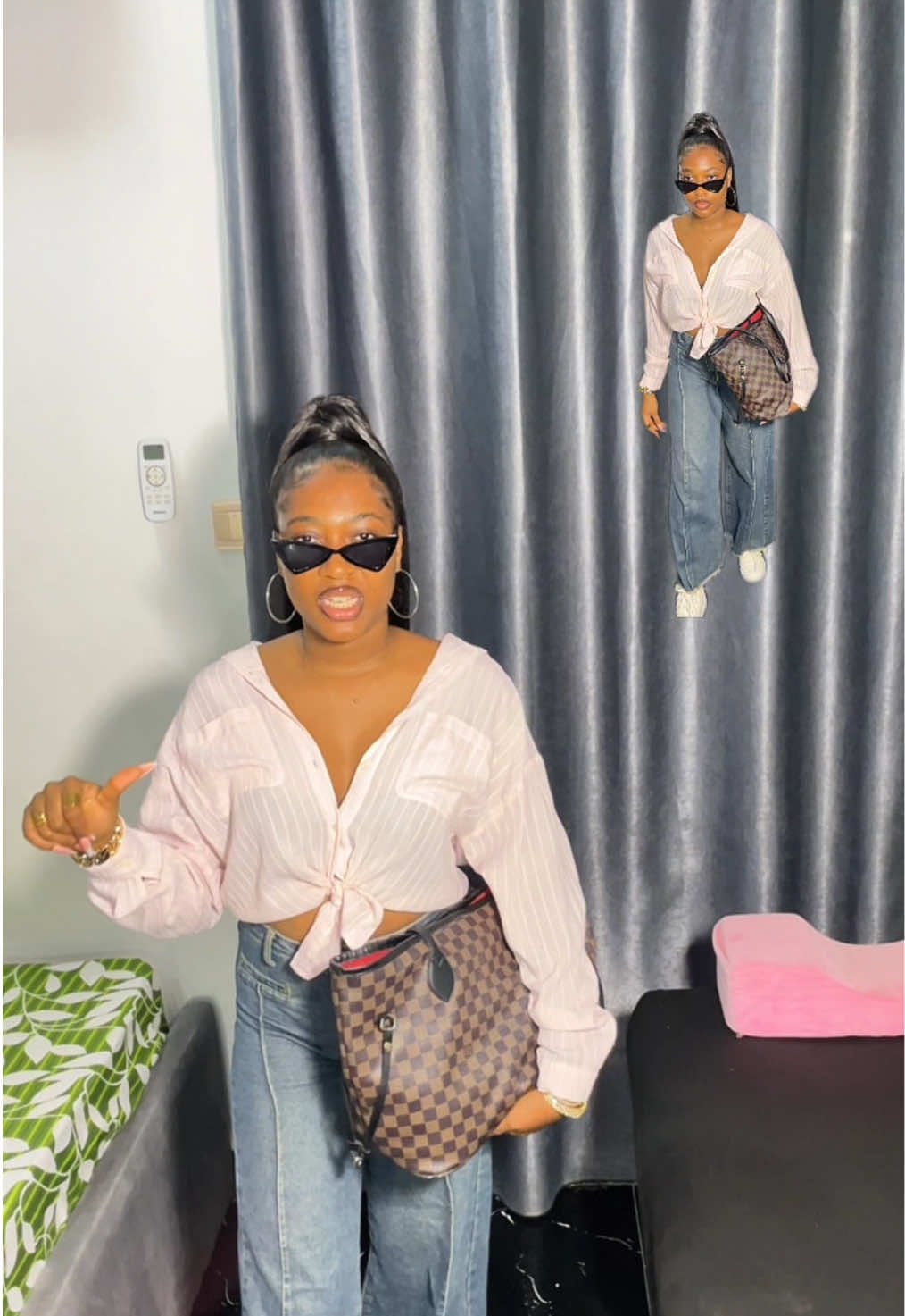 Serving LEWKS or doing too much? 👀✨ Which fit is your fave 1, 2,or 3? Be honest but not too honest 😌🫦💅 #BratMood #OOTD #cuteoutfit #basicfitfr #fashionoutfitforgirls #girlieoutfits #outfitinspo2021 #servinglooks #outfitforgirls #collegeoutfitideas #outfitideasforgirls #