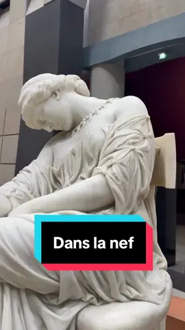 À la rencontre des personnages historiques dans la nef ✨ #museeorsay #art #musee #paris #statue #arttiktok #tiktokart 