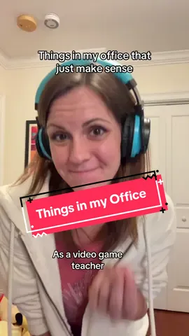 Things in my video game teacher office that just make sense. Also, have you seen Fuecoco? He went missing… #missdevyn #missdevynsvideogameuniverse #videogameteacher #onlineteacher #gamersoftiktok #gamermom #GamerGirl #pokemon #zelda #nintendo 
