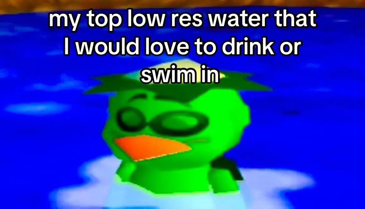 I know I’m missing some water lmk what are the best 💦 