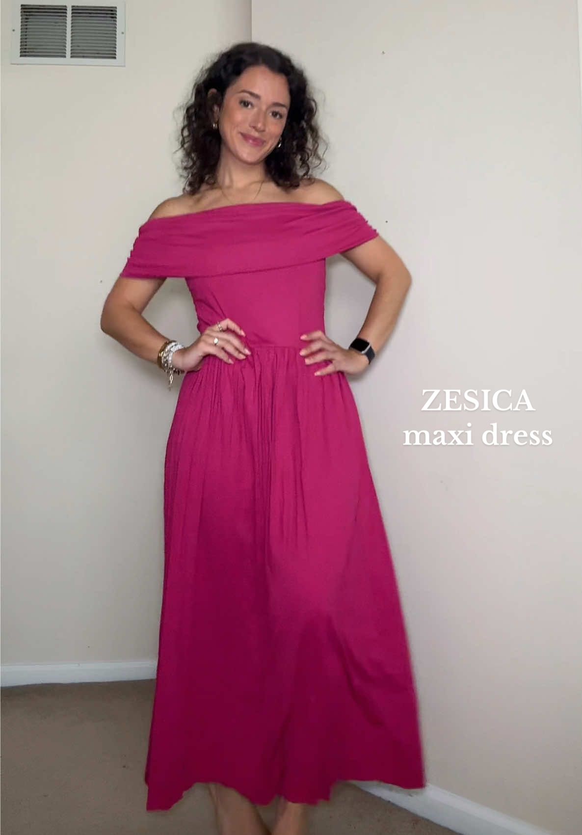 somehow I’m still surprised every time I get a new @ZESICA dress— such good quality for such an amazing price AND the cutest colors!! wearing size small :) #zesica #maxidress #tiktokshopcreatorpicks #amazonfashion #summerdress #OOTD 