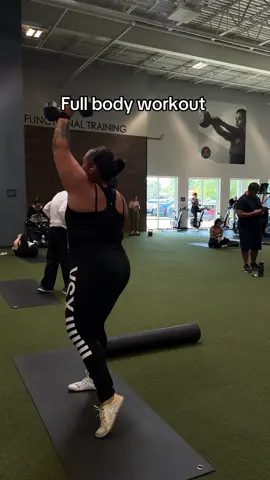 Full body workout inspo came from @Corinna || CXSFITNESS. Such a great workout today! #FullBodyWorkout 