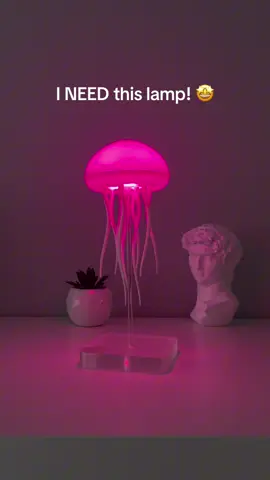 You NEED it too! 😲😍🪼#jellyfishlamp #jellyfish #homedecor #foryou #fyp #viral #trending 