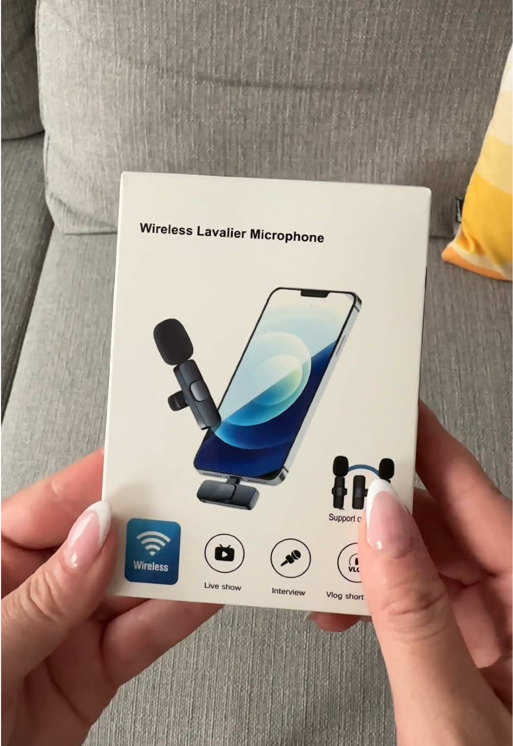 Baby 🎤 so I can record while my AC unit blasts all summer  #microphone #mic #creator #asmr #unboxing 