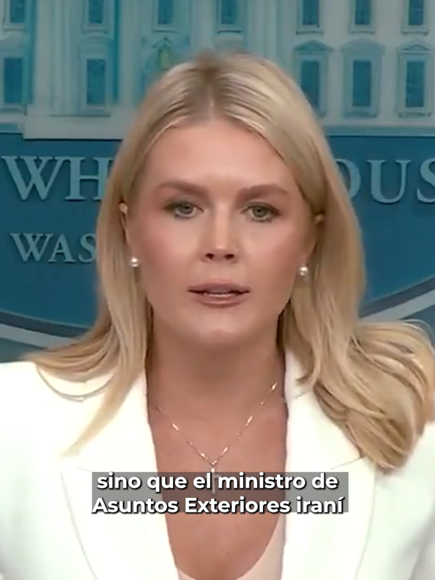 Los ataques contra las instalaciones nucleares iraníes fueron un éxito rotundo. Fue una destrucción total: Karoline Leavitt. #Latinus #InformaciónParaTi