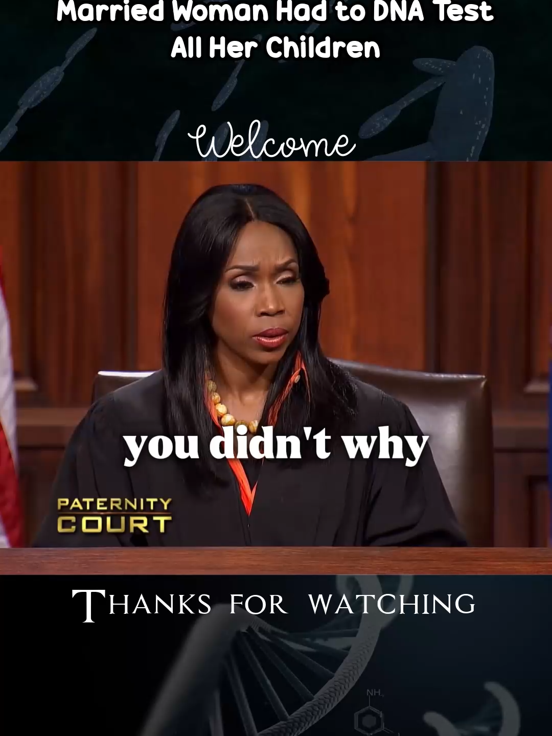 Married Woman Had to DNA Test All Her Children Part 04 #court #courtroomdrama #trialwatch #legaltiktokviral #courtroom #judge